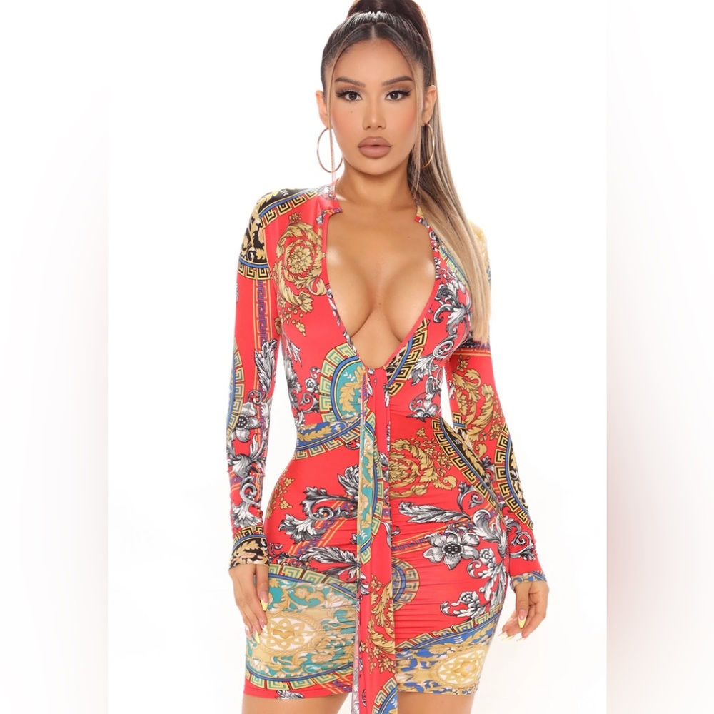 Fashion Nova Elegant Mini Dress